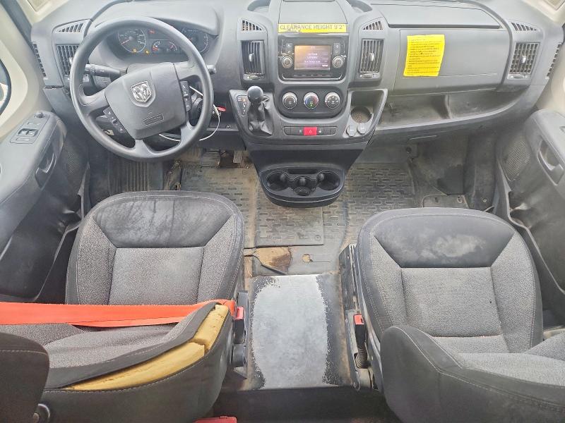 61497876 :رقم المزاد ، 3C6FRVJG4ME503589 vin ، 2021 Ram Promaster 3500 مزاد بيع
