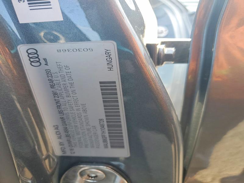 Aukcja sprzedaży 2017 Audi A3, vin: WAUB8GFF1H1048728, numer aukcji: 60881526