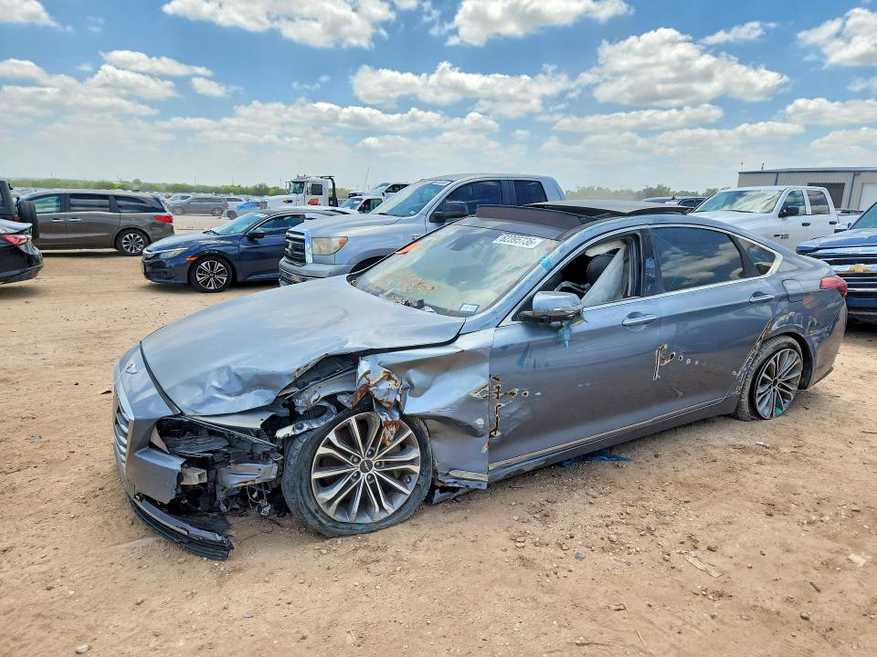 2017 Genesis G80 მანქანა იყიდება აუქციონზე, vin: KMHGN4JE7HU192857, აუქციონის ნომერი: 62395736