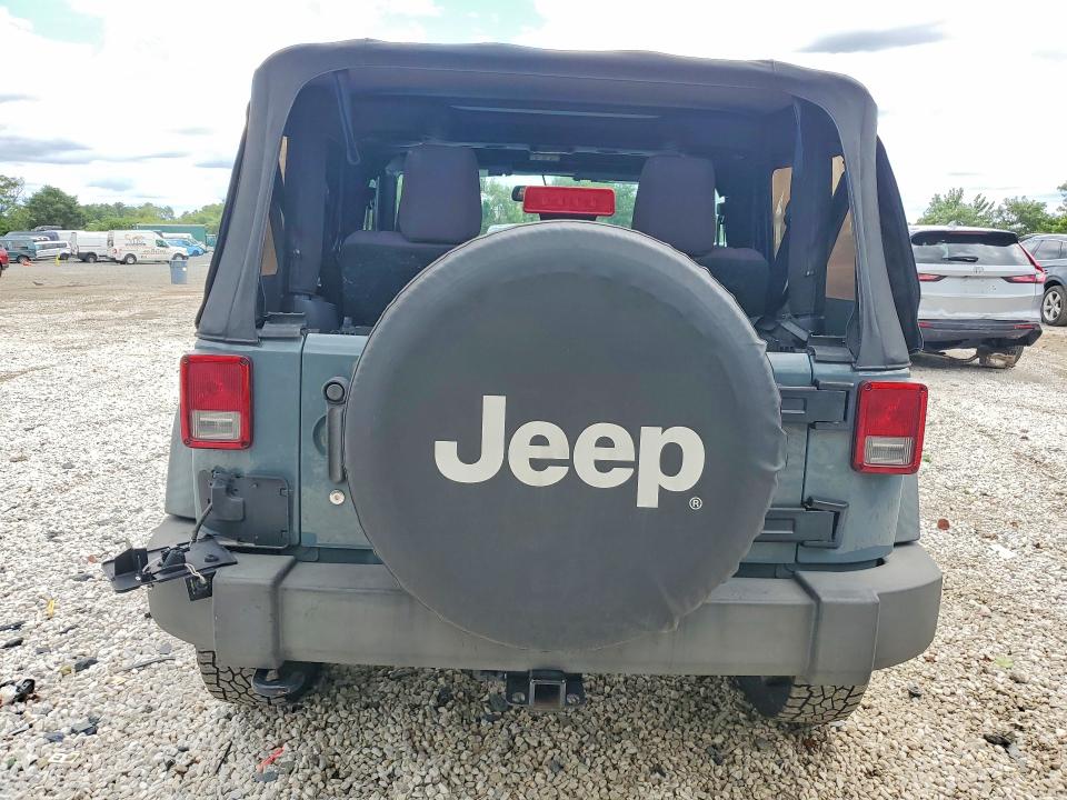 63167426 :رقم المزاد ، 1C4AJWAG4EL107087 vin ، 2014 Jeep Wrangler مزاد بيع