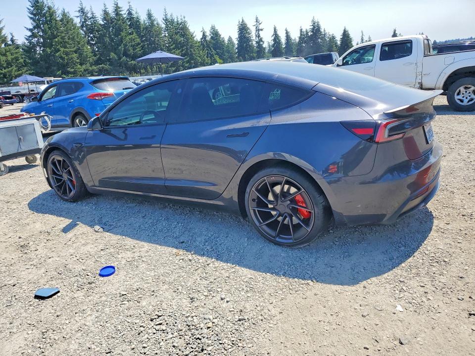 Продажа на аукционе авто 2024 Tesla Model 3, vin: 5YJ3E1ET0RF823615, номер лота: 61070266
