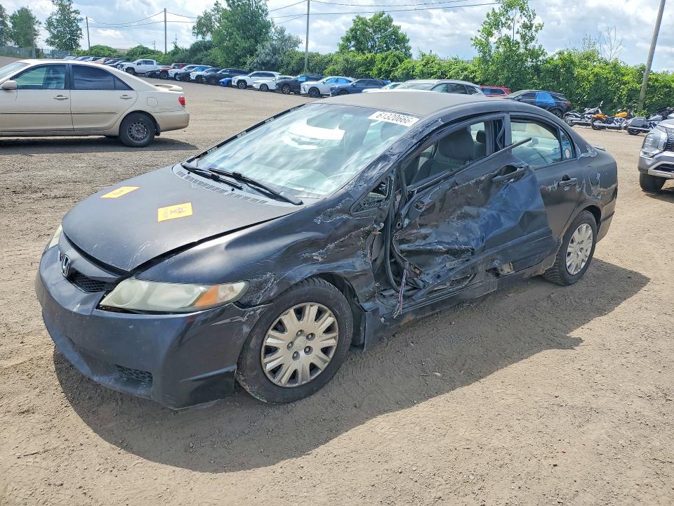 Aukcja sprzedaży 2009 Honda Civic, vin: 2HGFA16299H016875, numer aukcji: 61320666