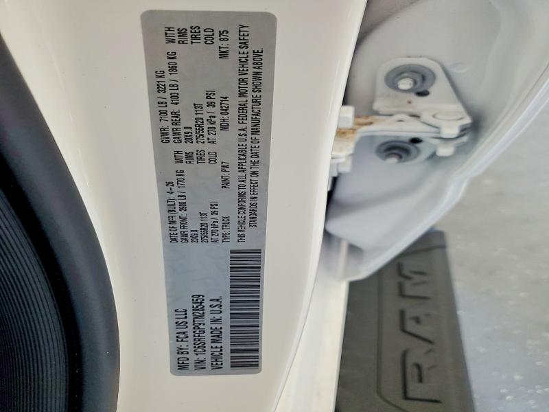 Продаж на аукціоні авто 2026 Ram 1500, vin: 1C6SRFGP9TN285459, номер лоту: 85962685