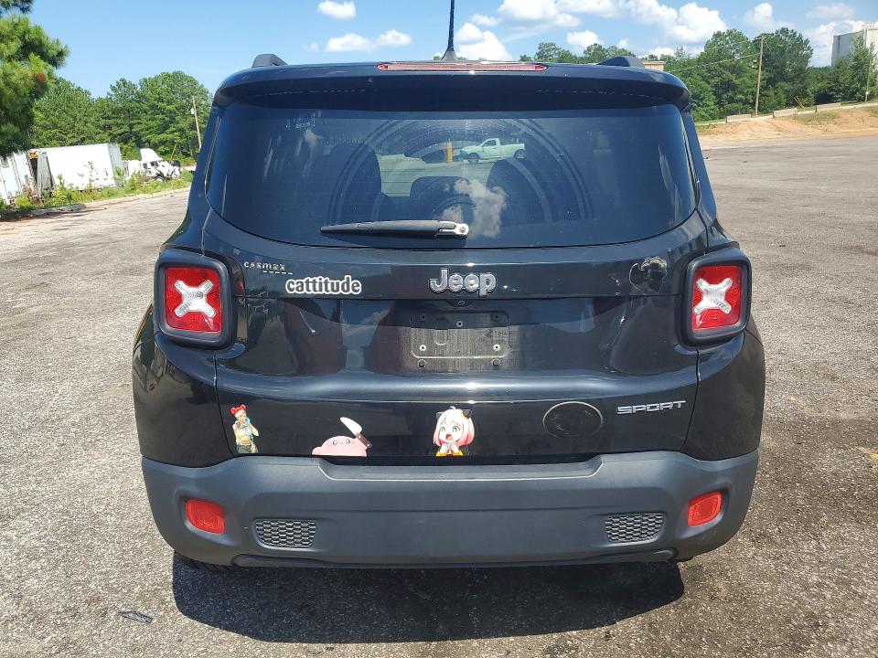 2017 Jeep Renegade მანქანა იყიდება აუქციონზე, vin: ZACCJAAB5HPF42717, აუქციონის ნომერი: 61393666