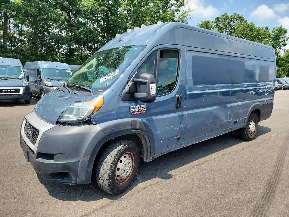 2020 Ram Promaster 3500 მანქანა იყიდება აუქციონზე, vin: 3C6URVJG4LE136084, აუქციონის ნომერი: 62262466