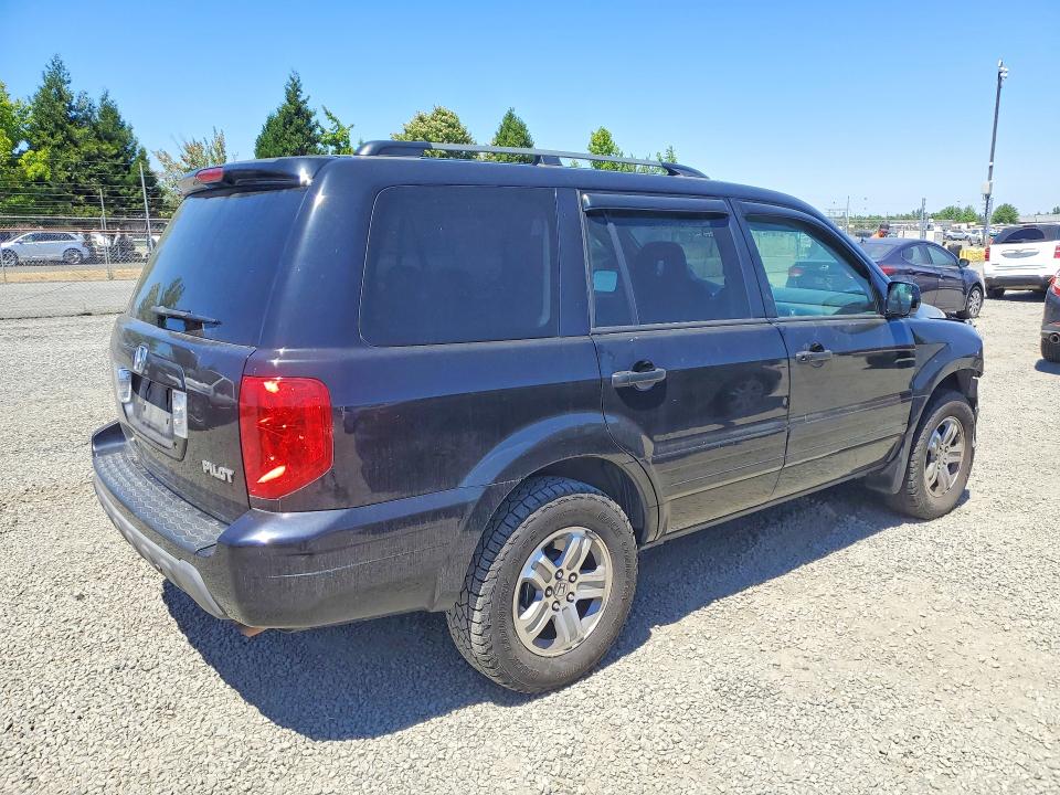 Продажа на аукционе авто 2005 Honda Pilot, vin: 2HKYF18515H555850, номер лота: 60563146