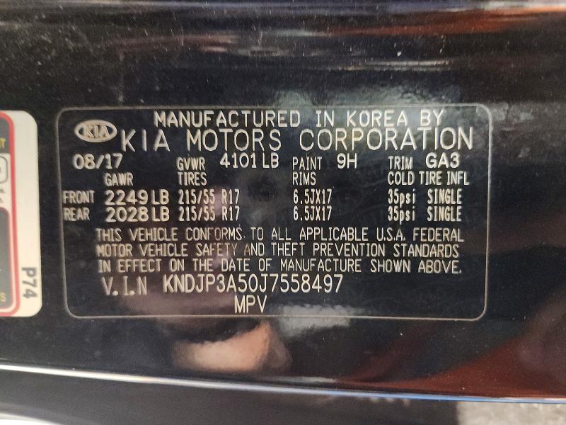 Продаж на аукціоні авто 2018 Kia Soul, vin: KNDJP3A50J7558497, номер лоту: 59596356