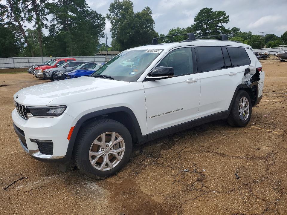 60832756 :رقم المزاد ، 1C4RJKBG4M8109823 vin ، 2021 Jeep Grand Cherokee مزاد بيع