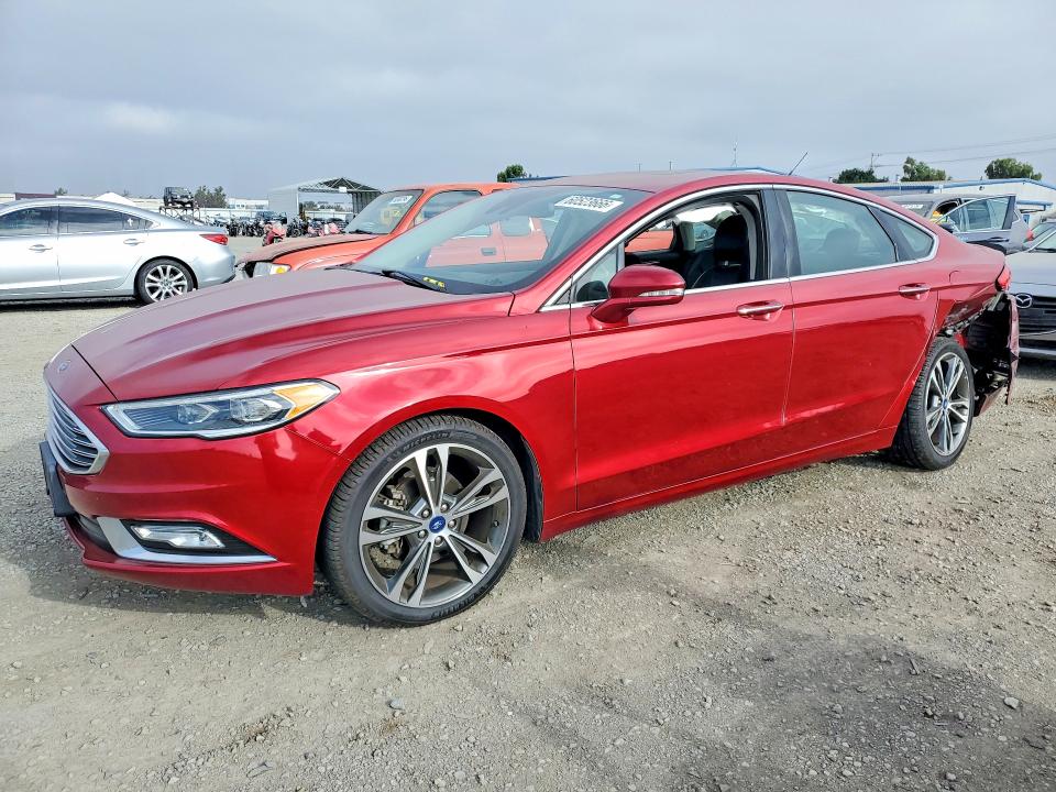 Продажа на аукционе авто 2017 Ford Fusion, vin: 3FA6P0K96HR180149, номер лота: 60523666