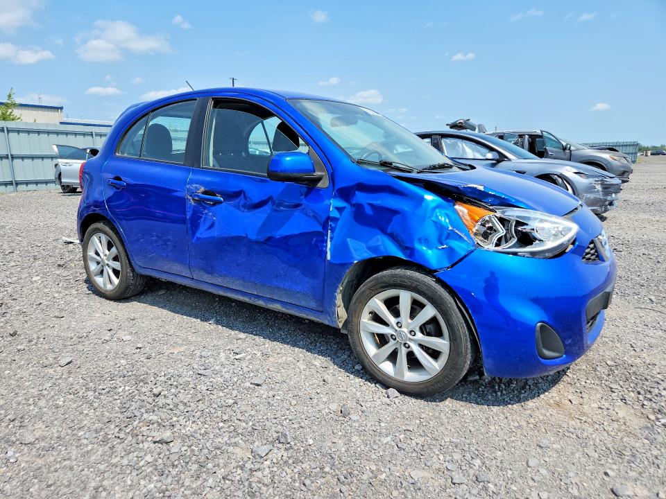 2015 Nissan Micra მანქანა იყიდება აუქციონზე, vin: 3N1CK3CP6FL268597, აუქციონის ნომერი: 62233806