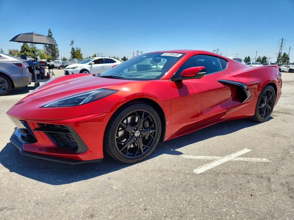 2022 Chevrolet Corvette მანქანა იყიდება აუქციონზე, vin: 1G1YB2D43N5119833, აუქციონის ნომერი: 59709436