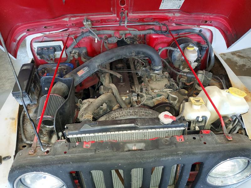 59703006 :رقم المزاد ، 1J4FA44S66P726157 vin ، 2006 Jeep Wrangler / Tj مزاد بيع