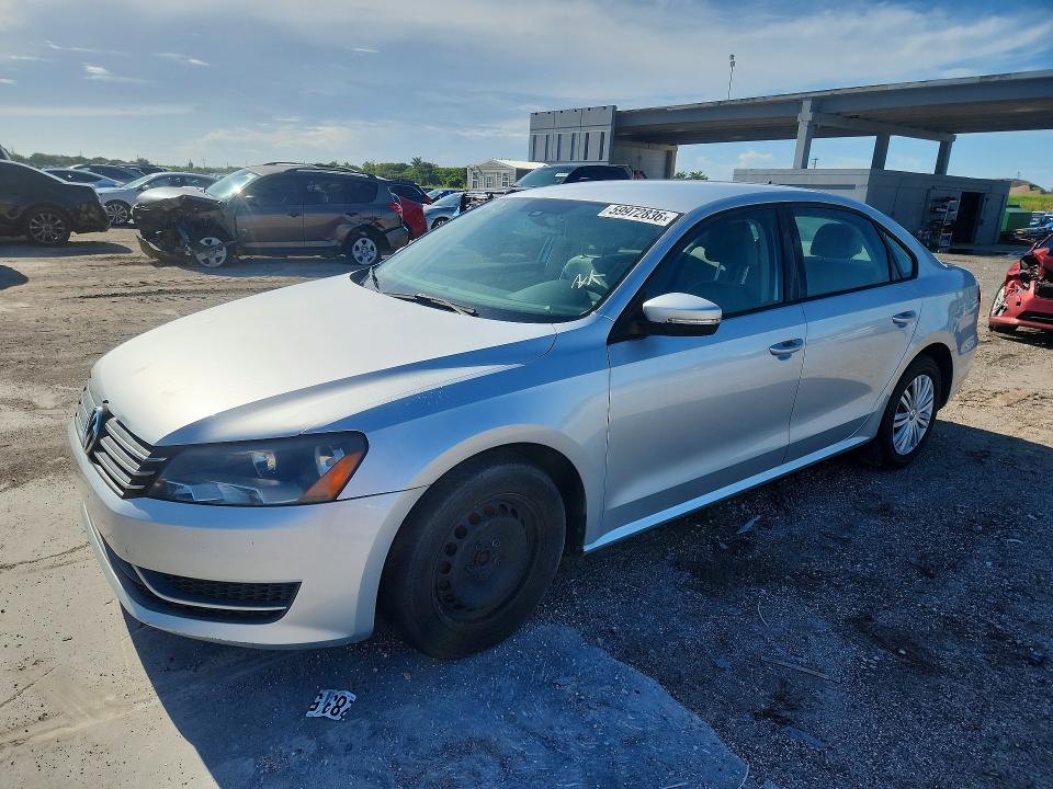 59972836 :رقم المزاد ، 1VWAS7A30EC027962 vin ، 2014 Volkswagen Passat مزاد بيع