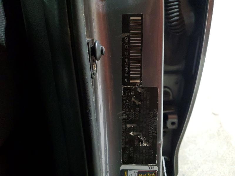 62740256 :رقم المزاد ، KNAFX4A62G5500963 vin ، 2016 Kia Forte مزاد بيع