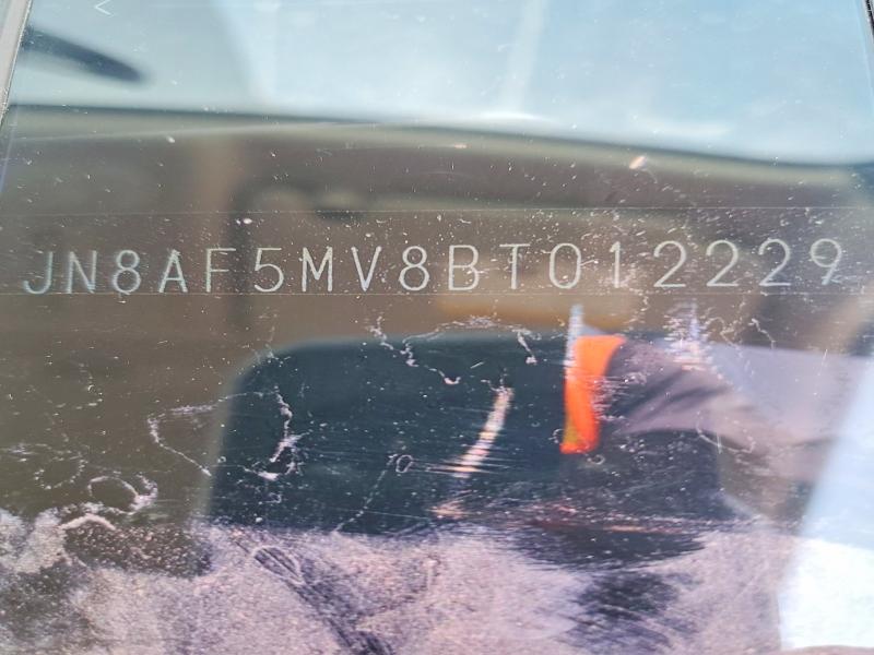 2011 Nissan Juke მანქანა იყიდება აუქციონზე, vin: JN8AF5MV8BT012229, აუქციონის ნომერი: 60981386