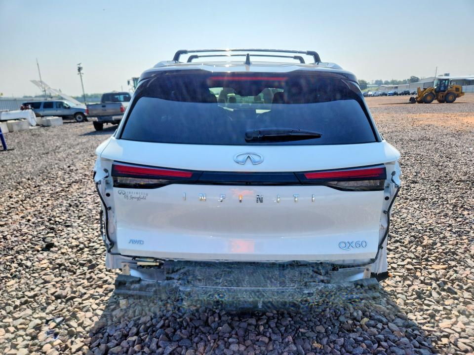 60885206 :رقم المزاد ، 5N1DL1HU8RC344673 vin ، 2024 Infiniti Qx60 مزاد بيع