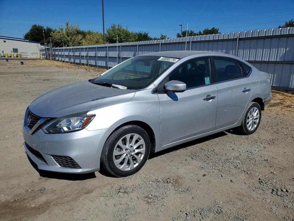 2019 Nissan Sentra მანქანა იყიდება აუქციონზე, vin: 3N1AB7AP2KY318393, აუქციონის ნომერი: 60898776