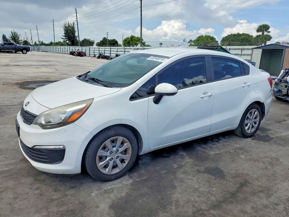 2017 Kia Rio მანქანა იყიდება აუქციონზე, vin: KNADM4A33H6006368, აუქციონის ნომერი: 63048016