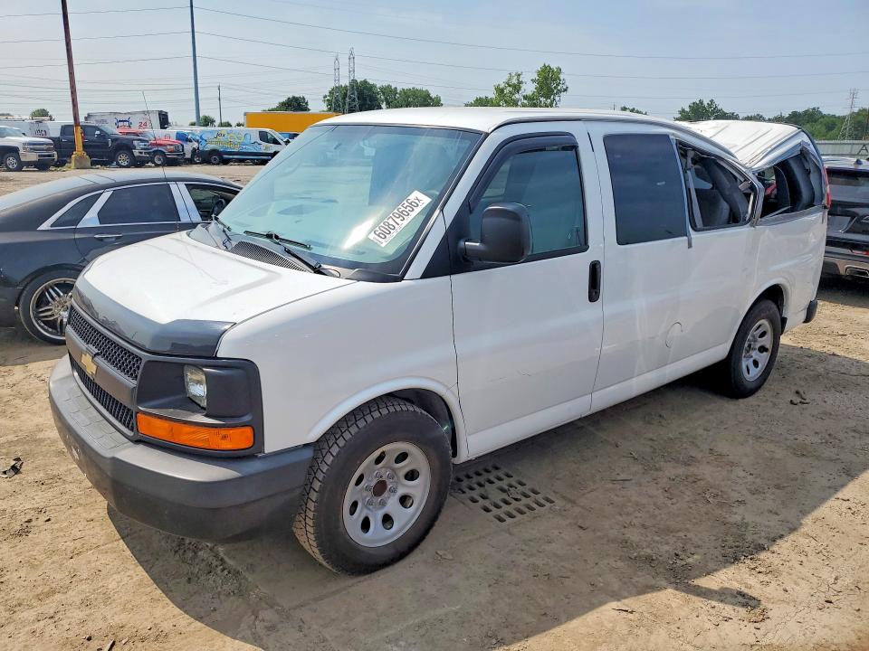 2013 Chevrolet Express G1500 მანქანა იყიდება აუქციონზე, vin: 1GNSGBF42D1164450, აუქციონის ნომერი: 60879656