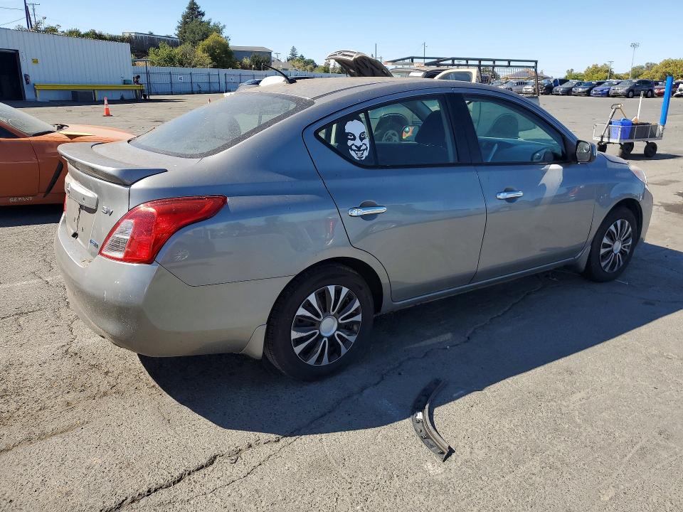 2014 Nissan Versa მანქანა იყიდება აუქციონზე, vin: 3N1CN7AP6EK450497, აუქციონის ნომერი: 61052886