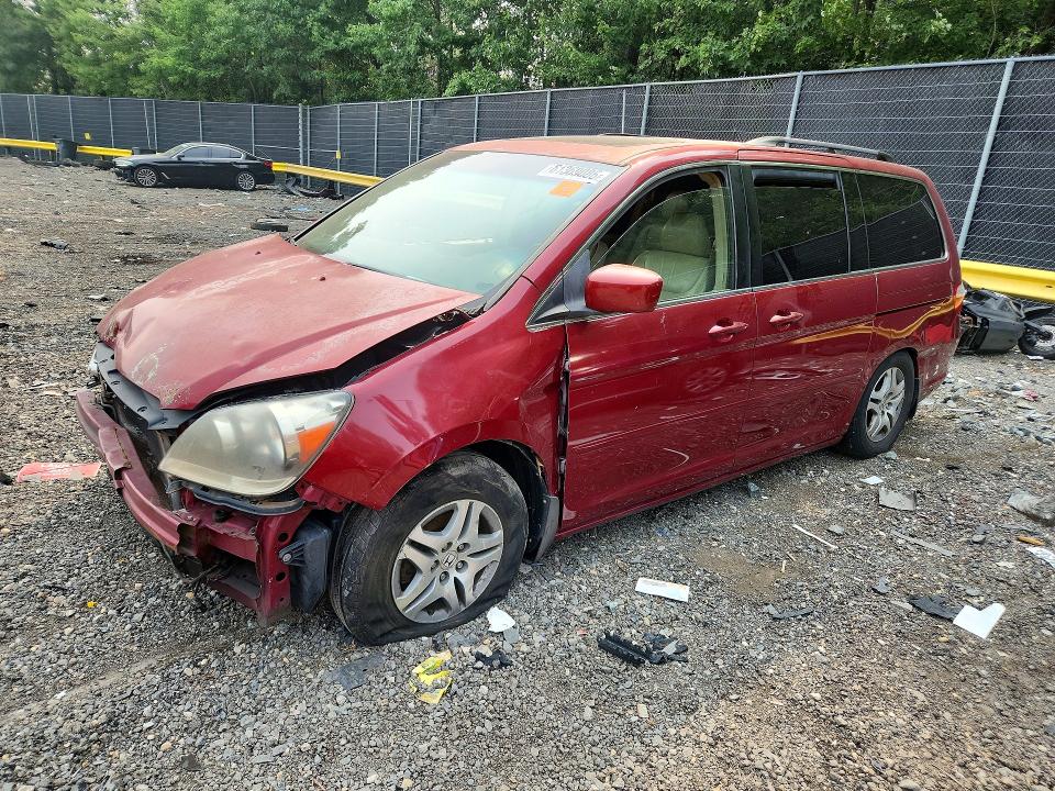 61369086 :رقم المزاد ، 5FNRL38666B125085 vin ، 2006 Honda Odyssey مزاد بيع