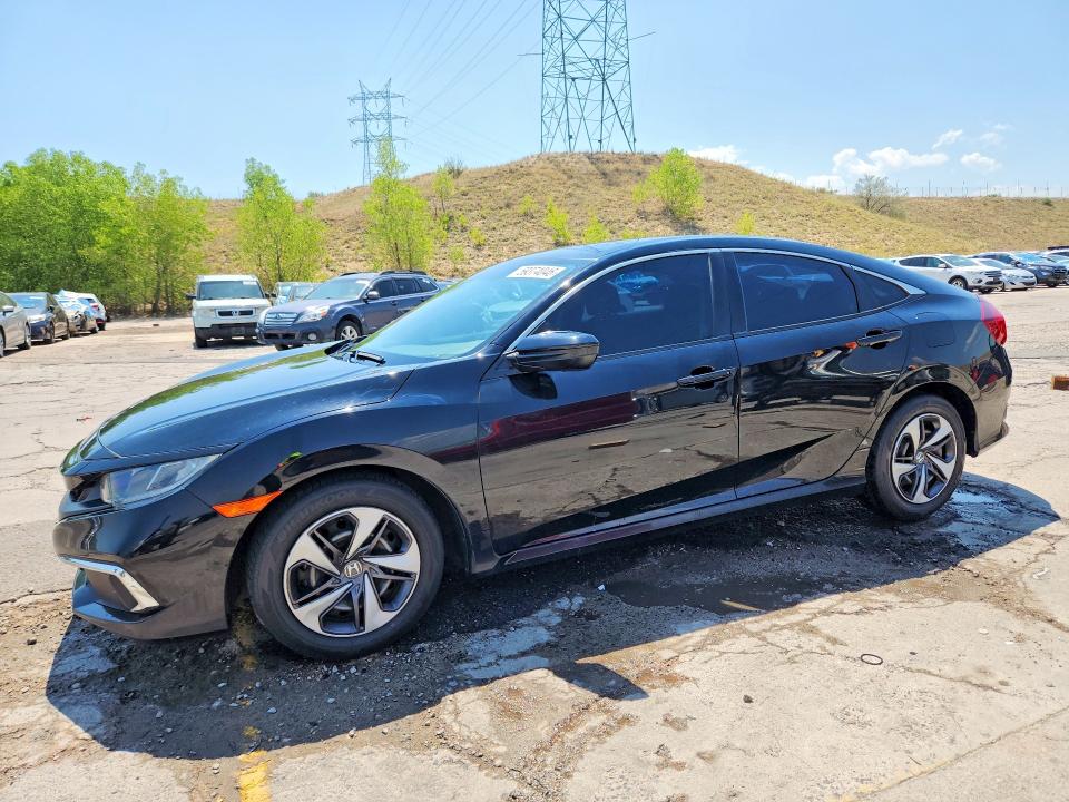 Auction sale of the 2020 Honda Civic, vin: 19XFC2F60LE027848, lot number: 59374046