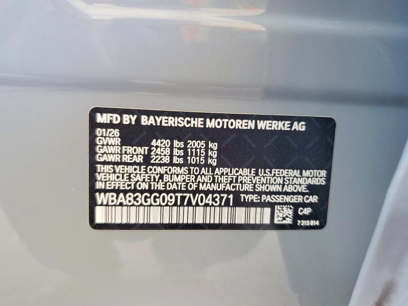 Продажа на аукционе авто 2026 Bmw 228, vin: WBA83GG09T7V04371, номер лота: 63558056