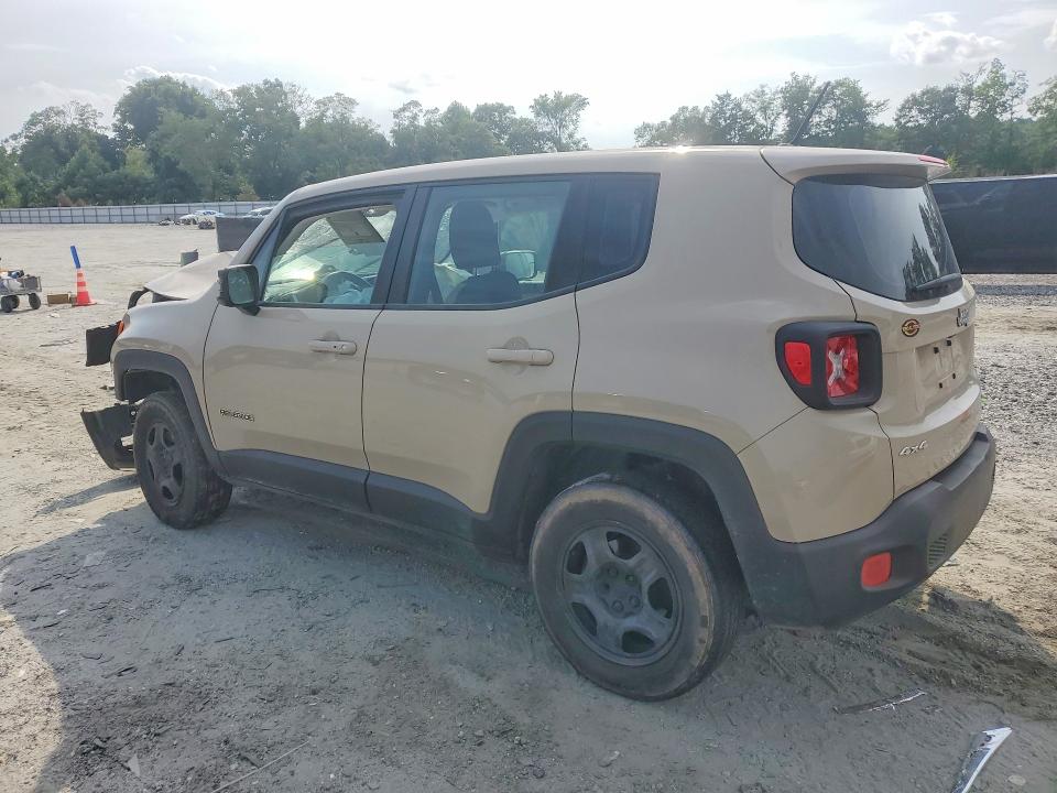 Продаж на аукціоні авто 2016 Jeep Renegade, vin: ZACCJBAT2GPD46862, номер лоту: 62485606