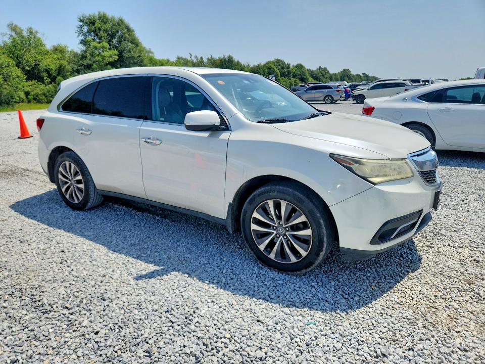 2015 Acura Mdx მანქანა იყიდება აუქციონზე, vin: 5FRYD3H44FB012807, აუქციონის ნომერი: 62391886