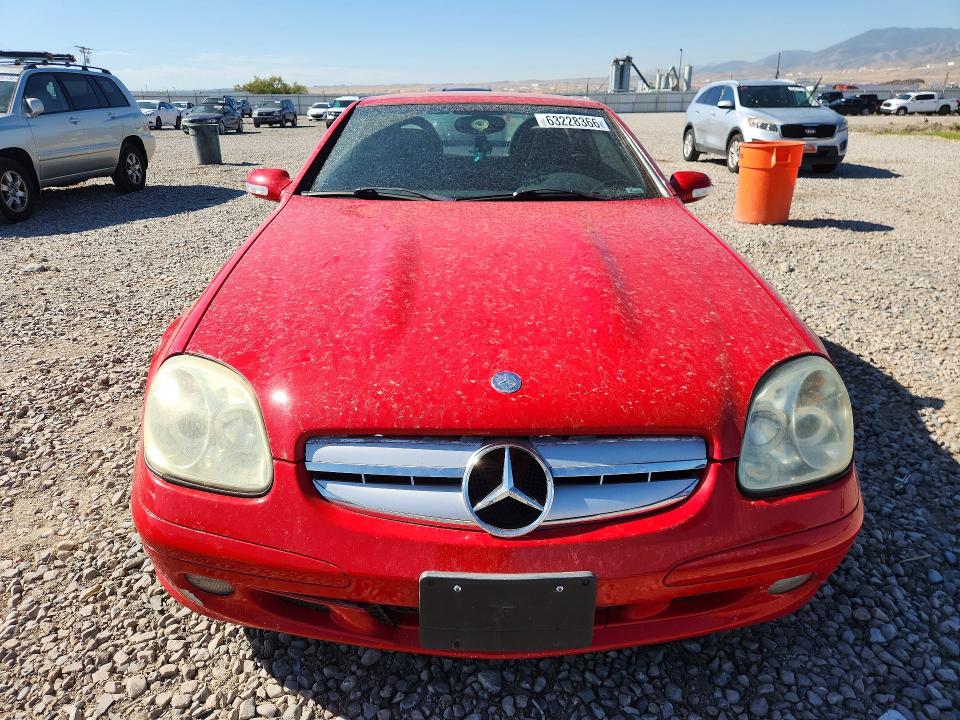 2002 Mercedes-benz Slk მანქანა იყიდება აუქციონზე, vin: WDBKK65F82F238339, აუქციონის ნომერი: 63228366