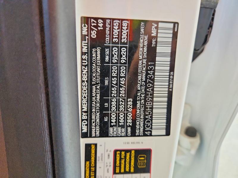 Продажа на аукционе авто 2017 Mercedes-benz Gle, vin: 4JGDA5HB9HA973431, номер лота: 61343416