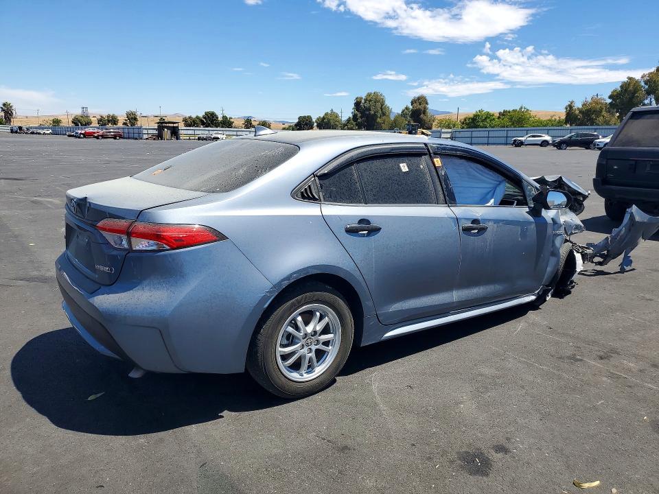 61167726 :رقم المزاد ، JTDEBRBE6LJ006302 vin ، 2020 Toyota Corolla مزاد بيع