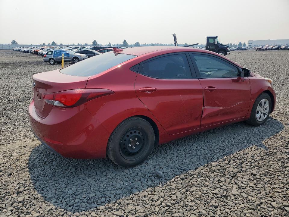 2016 Hyundai Elantra მანქანა იყიდება აუქციონზე, vin: 5NPDH4AEXGH686556, აუქციონის ნომერი: 61441226