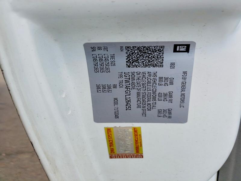 Продажа на аукционе авто 2020 Gmc Savana, vin: 1GTW7AFG7L1264251, номер лота: 60631196