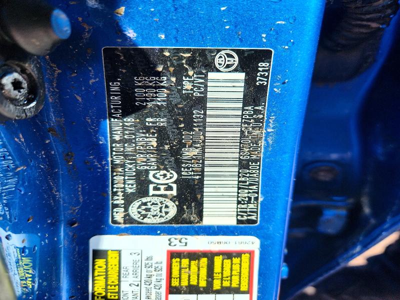 60314346 :رقم المزاد ، 4T1BZ1HK4JU011132 vin ، 2018 Toyota Camry مزاد بيع