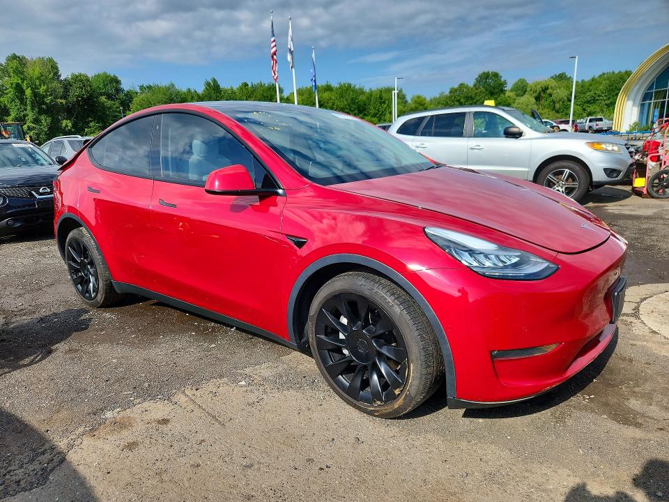 2020 Tesla Model Y მანქანა იყიდება აუქციონზე, vin: 5YJYGDEE7LF059790, აუქციონის ნომერი: 63371756