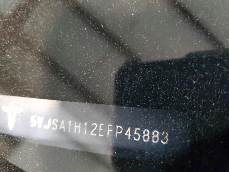 2014 Tesla Model S მანქანა იყიდება აუქციონზე, vin: 5YJSA1H12EFP45883, აუქციონის ნომერი: 62605436