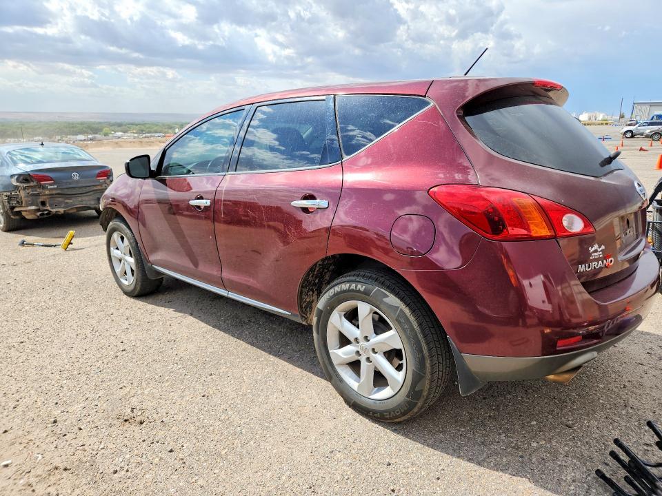 60981276 :رقم المزاد ، JN8AZ18W29W132233 vin ، 2009 Nissan Murano مزاد بيع