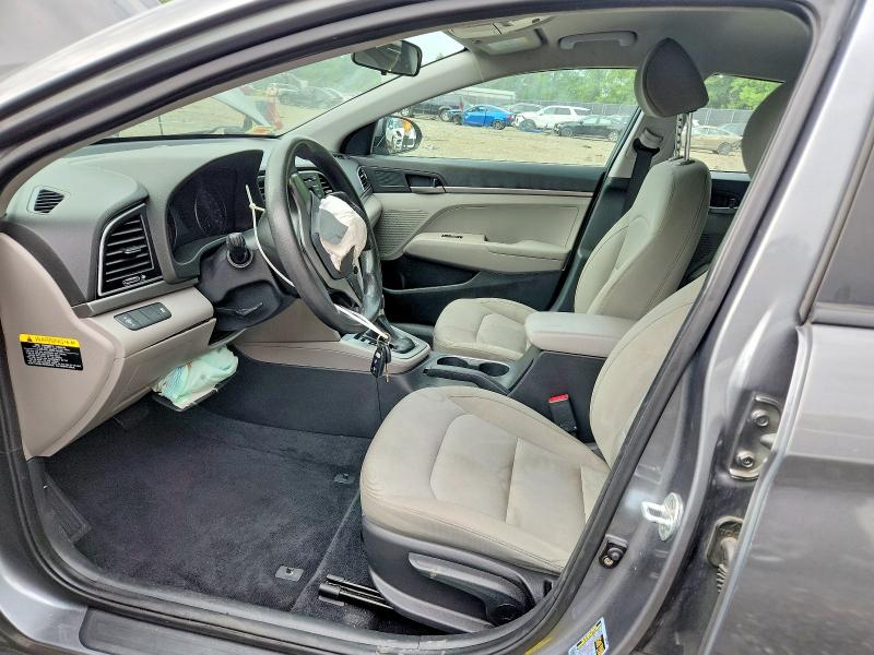 61608056 :رقم المزاد ، KMHD74LF7HU154340 vin ، 2017 Hyundai Elantra مزاد بيع