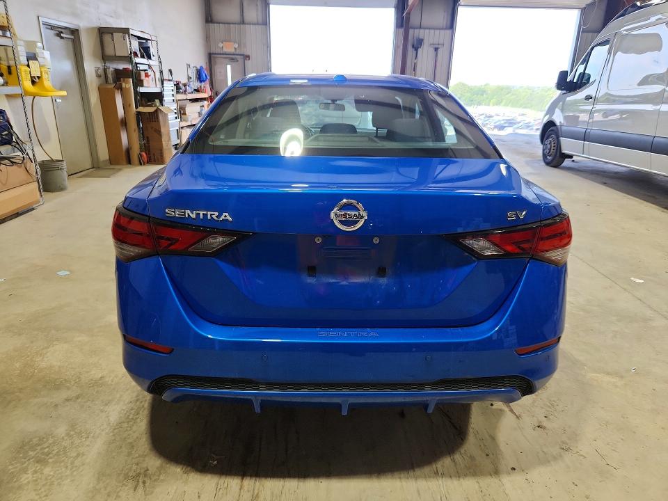 2022 Nissan Sentra მანქანა იყიდება აუქციონზე, vin: 3N1AB8CV2NY210829, აუქციონის ნომერი: 60703416