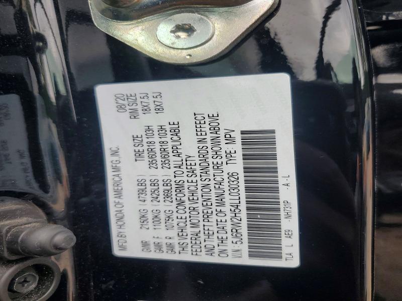 Продажа на аукционе авто 2020 Honda Cr-v, vin: 5J6RW2H54LL030326, номер лота: 60073186