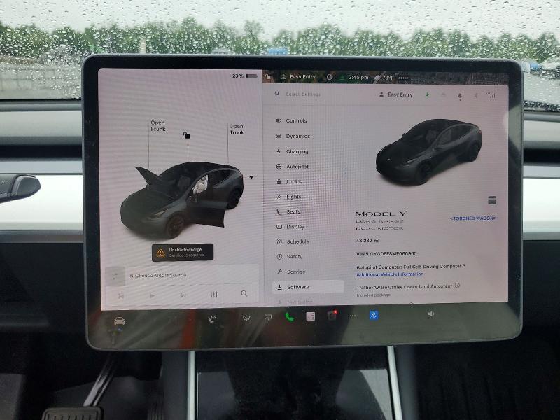 Aukcja sprzedaży 2021 Tesla Model Y, vin: 5YJYGDEE8MF060965, numer aukcji: 59324576