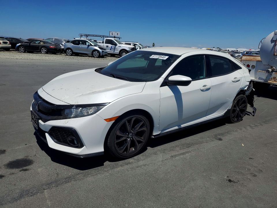 Продаж на аукціоні авто 2018 Honda Civic, vin: SHHFK7H43JU418882, номер лоту: 61170046