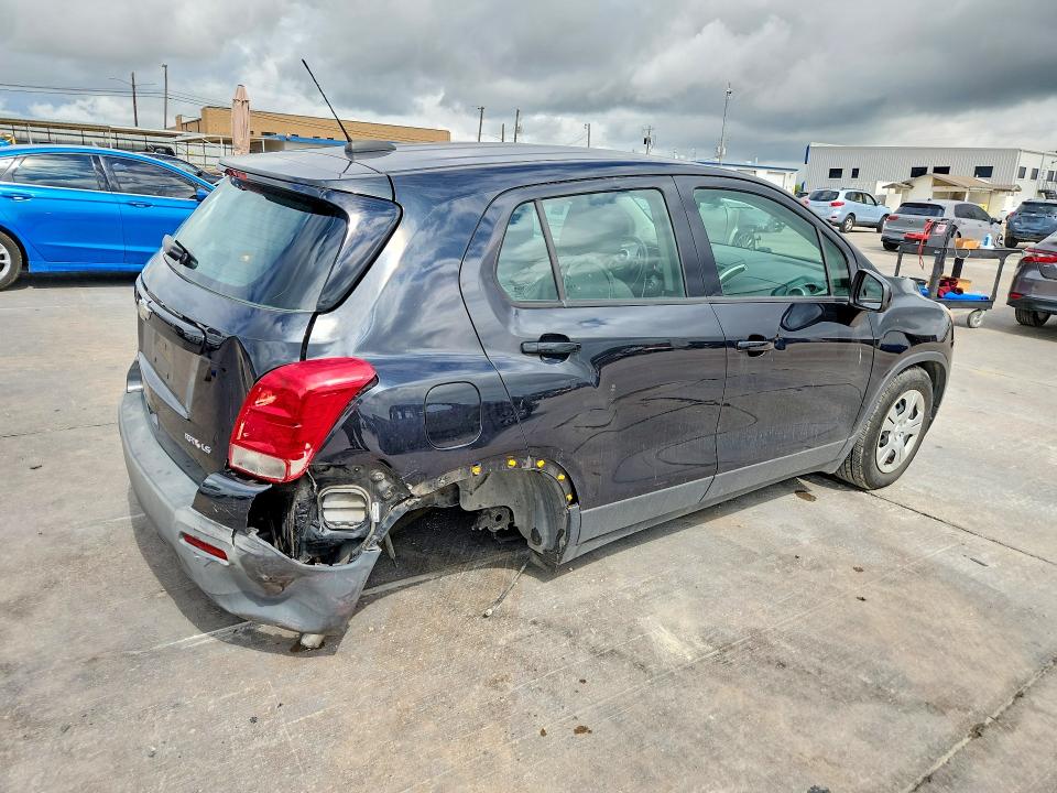 2016 Chevrolet Trax მანქანა იყიდება აუქციონზე, vin: KL7CJKSB4GB561852, აუქციონის ნომერი: 60796706
