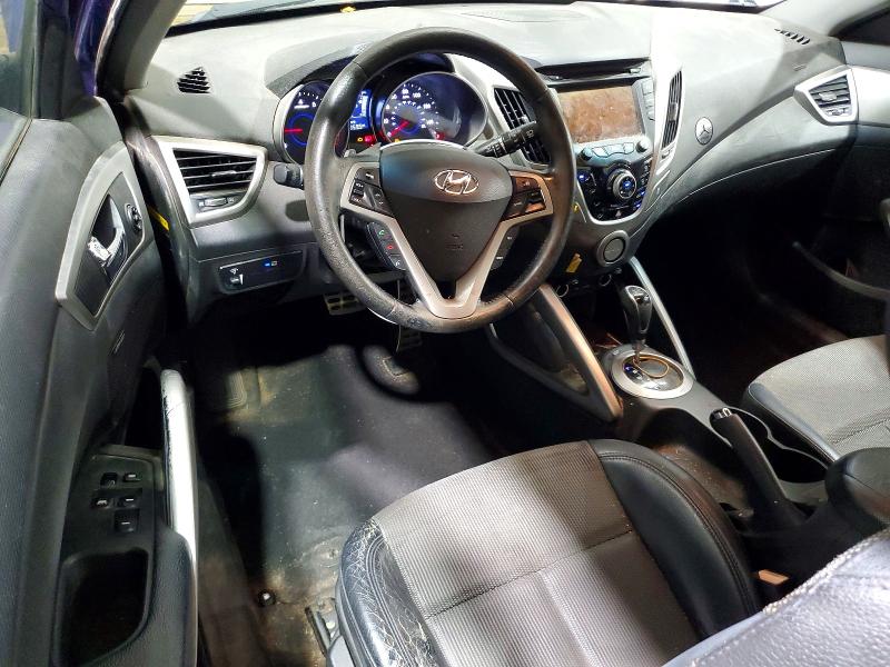 2013 Hyundai Veloster მანქანა იყიდება აუქციონზე, vin: KMHTC6AD4DU169876, აუქციონის ნომერი: 60376676