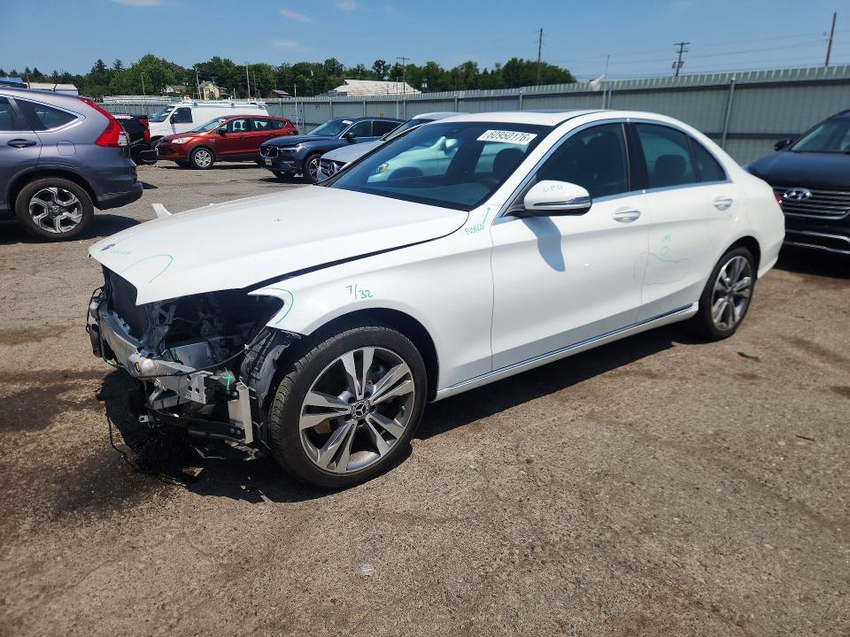 Продажа на аукционе авто 2020 Mercedes-benz C, vin: W1KWF8EB8LR574790, номер лота: 60950176