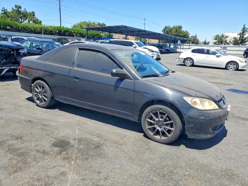 61641156 :رقم المزاد ، 1HGEM22505L030797 vin ، 2005 Honda Civic مزاد بيع