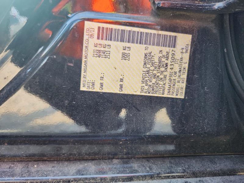 Aukcja sprzedaży 2014 Nissan Maxima, vin: 1N4AA5AP3EC435097, numer aukcji: 59639196
