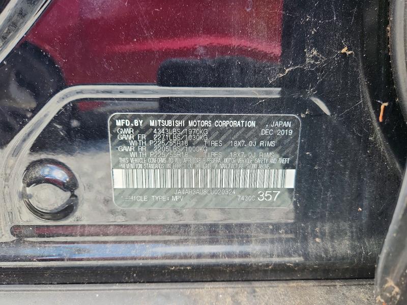 Aukcja sprzedaży 2020 Mitsubishi Outlander Sport, vin: JA4AR3AU8LU020324, numer aukcji: 60187036