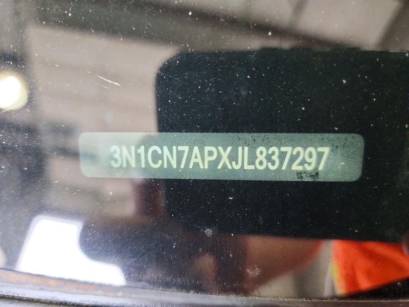 Aukcja sprzedaży 2018 Nissan Versa, vin: 3N1CN7APXJL837297, numer aukcji: 60666796